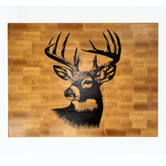 Whitetail Buck on Maple