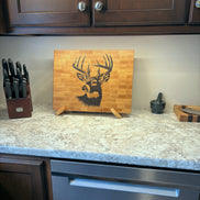 Whitetail Buck on Maple