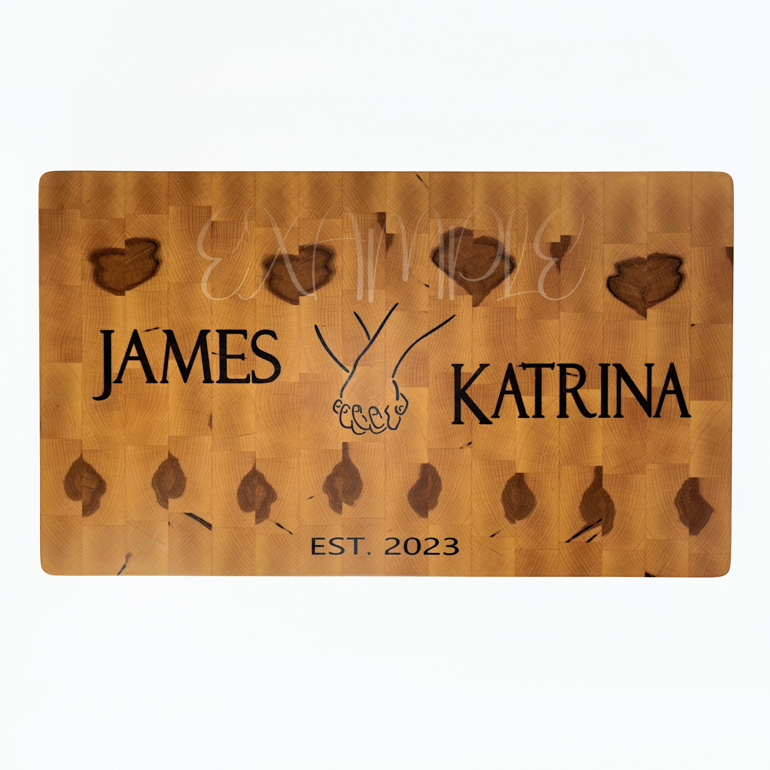Maple Board With Basic Art Element and Personalization
