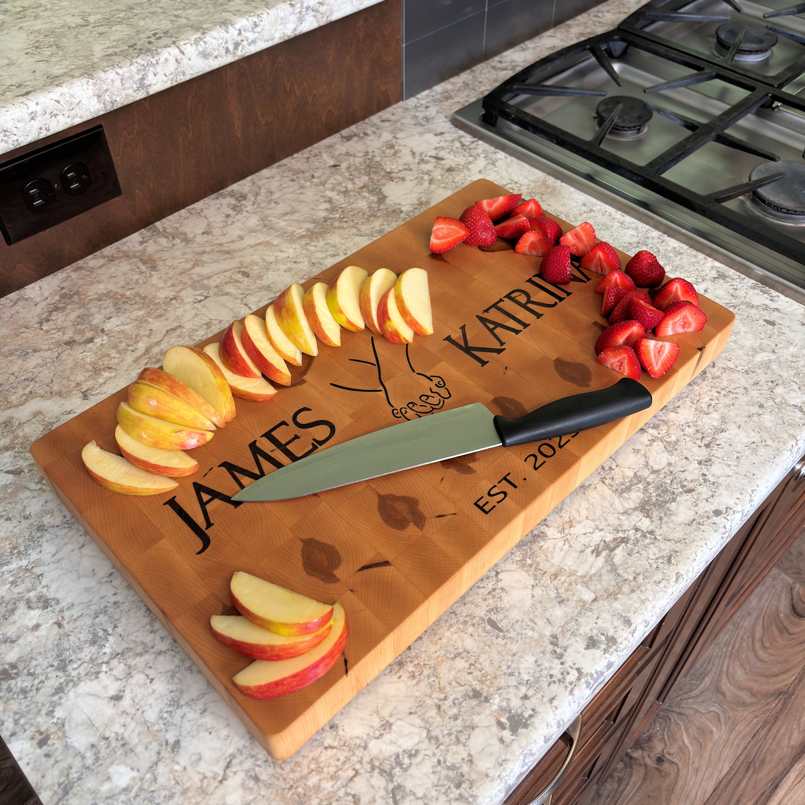 Maple Board With Basic Art Element and Personalization