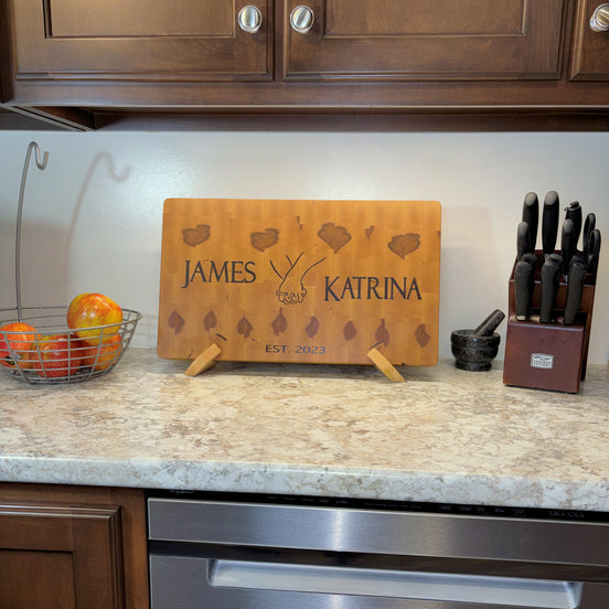 Maple Board With Basic Art Element and Personalization