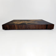Lilies on Walnut