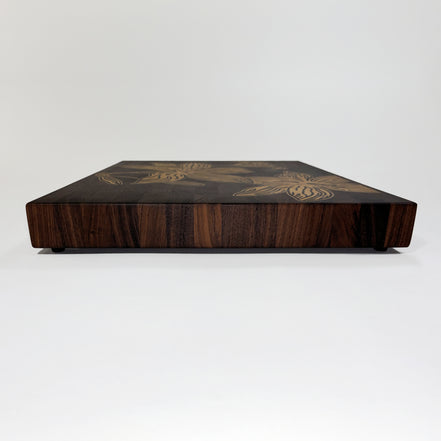 Lilies on Walnut